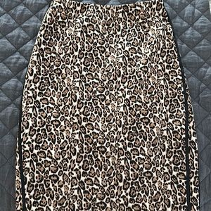 Animal Print Skirt. Size 0